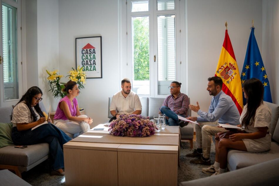 FSC-CCOO se reúne con la ministra de Juventud -Sira Rego- para trasladarle las reivindicaciones laborales de los riders