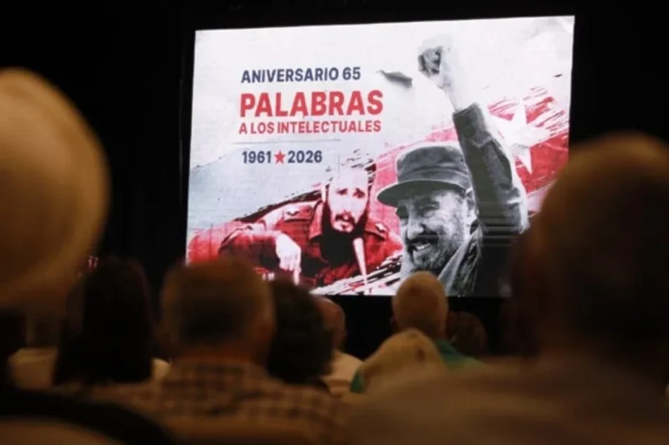 Cuba: evocan los 65 años del discurso de Fidel a los intelectuales