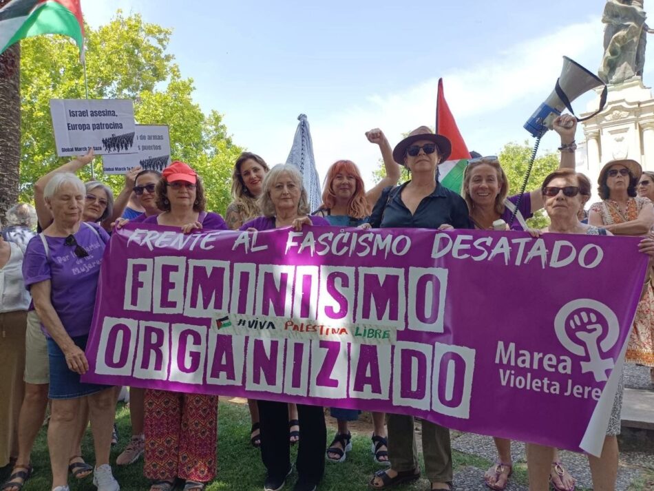 Marea Violeta Jerez convoca una concentración contra la violencia machista el 28 de julio en la Plaza del Arenal