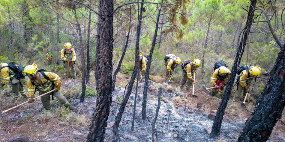 FSC-CCOO: La extinción de incendios forestales y la seguridad de quienes intervienen