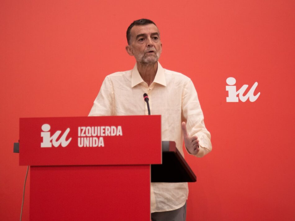 Antonio Maíllo marca la “hoja de ruta” de IU que pasa por “la defensa de la democracia, consolidar derechos y construir frentes amplios” frente a la “amenaza autoritaria” de PP y Vox