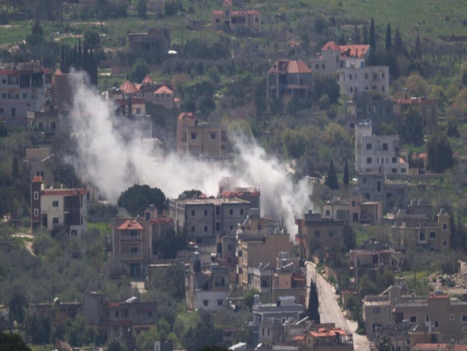 Israel intensifica ataques y acciones destructivas en sur del Líbano