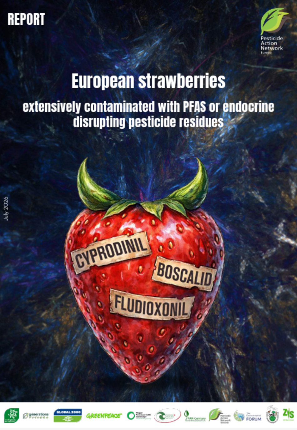 Las fresas españolas, entre las menos contaminadas por plaguicidas de Europa