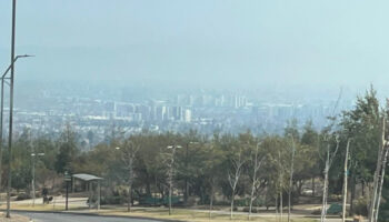Declaran alerta ambiental en la cuenca de Santiago de Chile