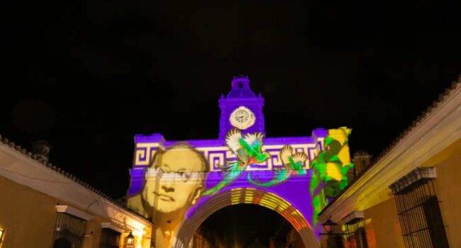 Trozos del mundo en Tercer Festival de la Luz de Antigua Guatemala
