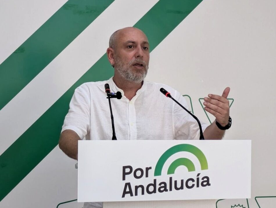 Ernesto Alba (Por Andalucía): “el acuerdo PP y Vox es una ruina para la provincia de Málaga y por eso la respuesta ciudadana será tremenda”