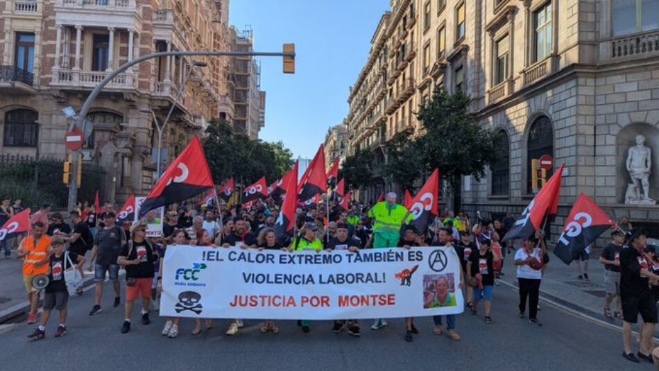 La familia de Montse Aguilar reclama justicia por la trabajadora de limpieza viaria muerta hace un año durante una ola de calor