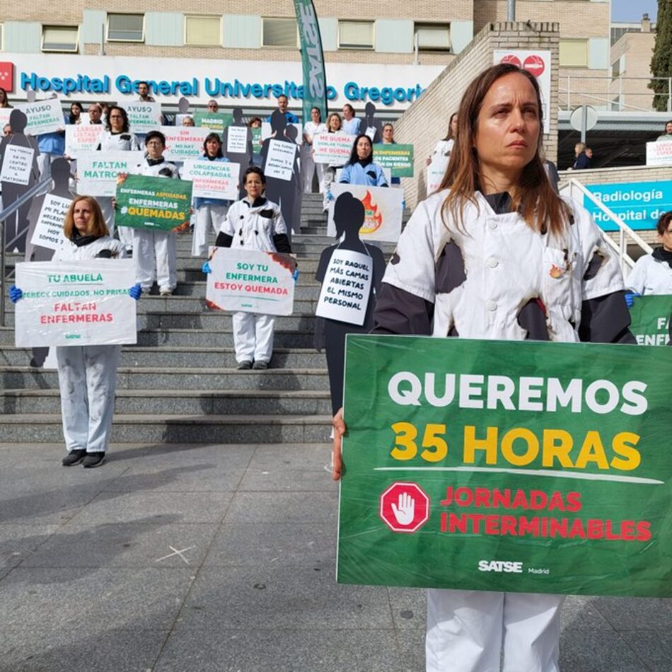 El sindicato de enfermería SATSE inicia una campaña de reclamaciones y exige un nuevo acuerdo de Productividad Variable: El actual es del siglo pasado