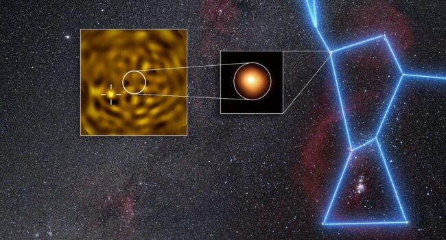La imagen más nítida hasta ahora revela una posible compañera de Betelgeuse