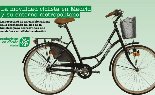 Madrid, a la cola en movilidad ciclista