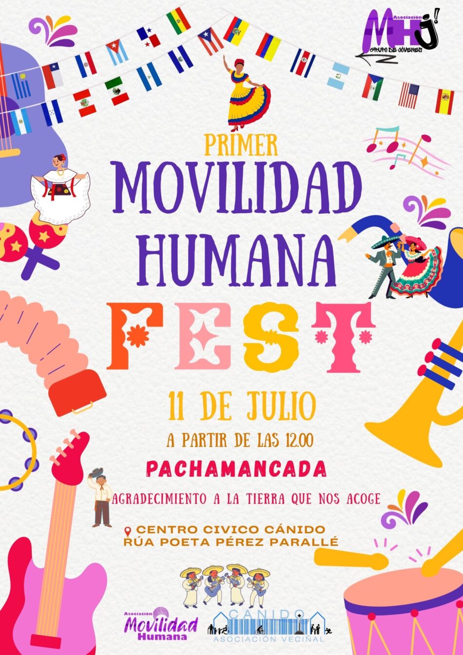 Ferrol acoge el Primer Movilidad Humana Fest, una celebración de los saberes, la comunidad y la diversidad cultural