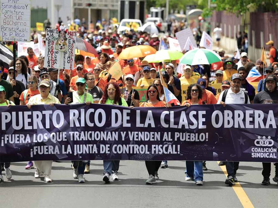 Una marcha con miles de participantes reclama la independencia en Puerto Rico