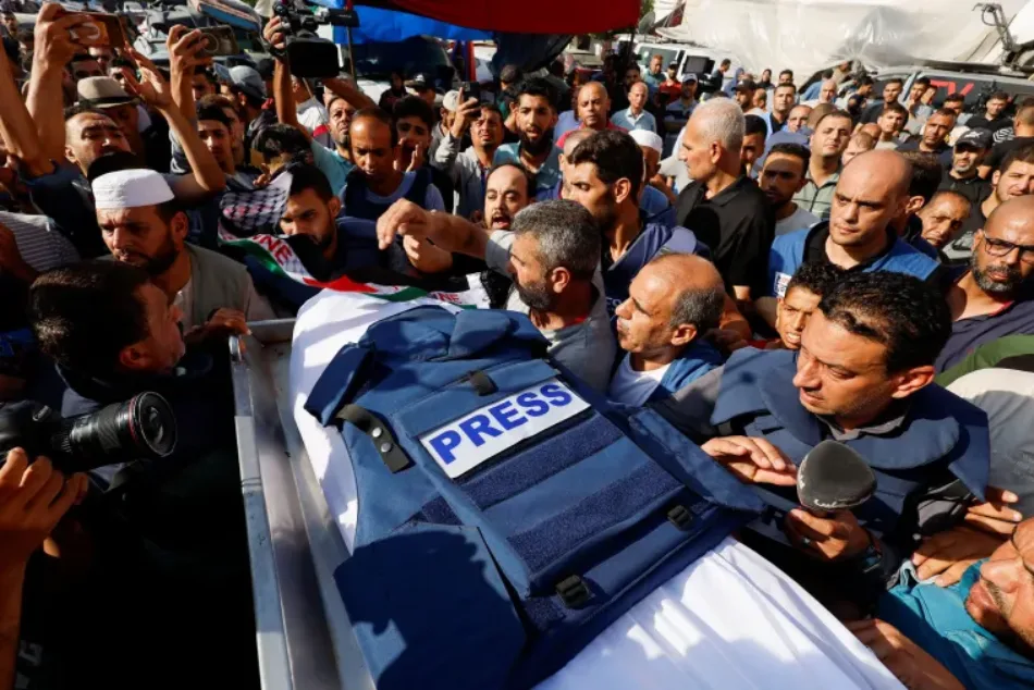 Se celebró encuentro internacional por la paz en Gaza, con homenaje a periodistas y sanitarios asesinados