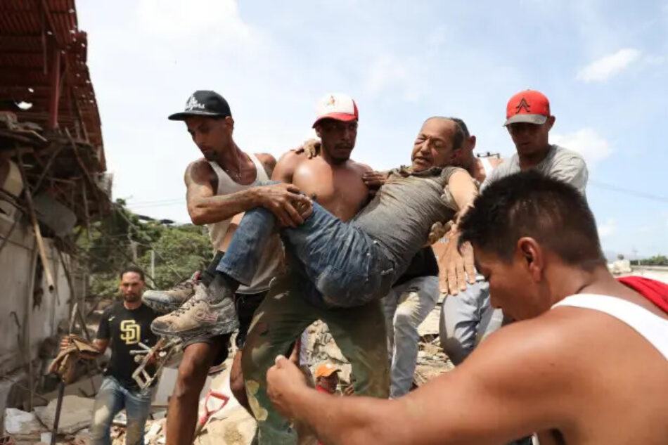 Las víctimas mortales por el terremoto en Venezuela ascienden a 3.889