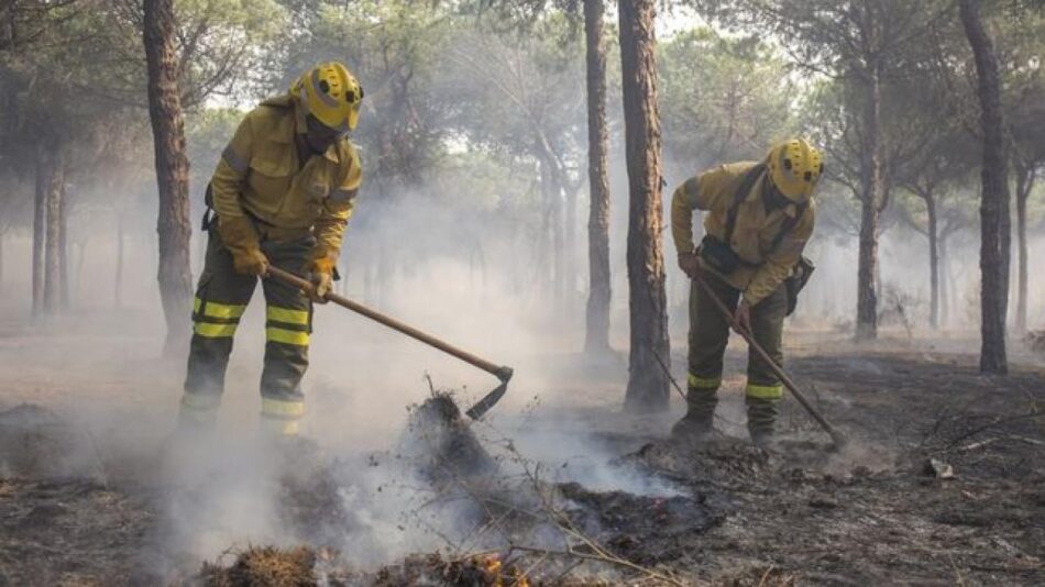 CCOO traslada su pésame por las víctimas del incendio de Los Gallardos: “Las políticas de prevención son insuficientes. Habrá que analizar qué ha fallado para que ocurra esta tragedia”