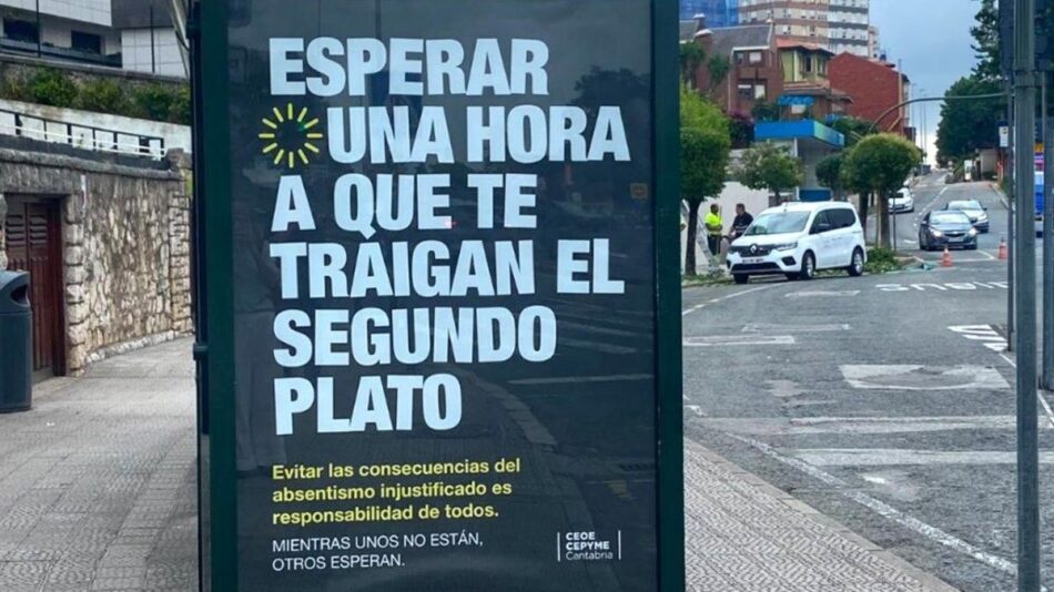 CCOO exige a CEOE la retirada de una campaña intolerable que criminaliza a las personas trabajadoras por ejercer sus derechos