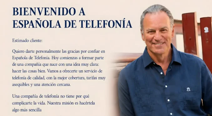 Española de Telefonía: "la compañía de Bertín Osborne" no es más que un revendedor de servicios que contrata con una multinacional francesa - Tercera Información