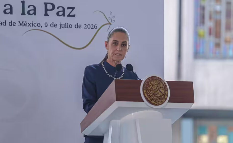 Sheinbaum anima a participar en el programa de desarme voluntario