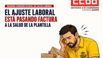 CCOO: «El ajuste laboral está pasando factura a la salud de la plantilla de Correos»
