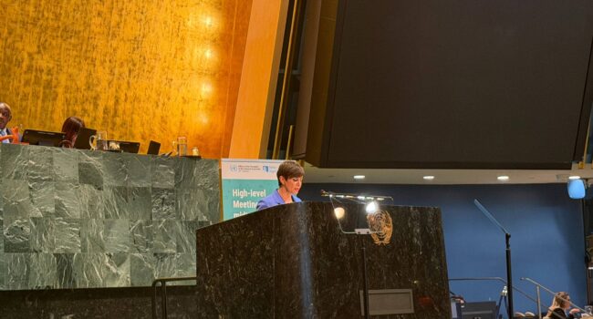 Isabel Rodríguez reclama en la ONU acelerar una Nueva Agenda Urbana “basada en la paz y la convivencia” frente a la crisis de la vivienda y la emergencia climática: “Nos va la vida en ello”