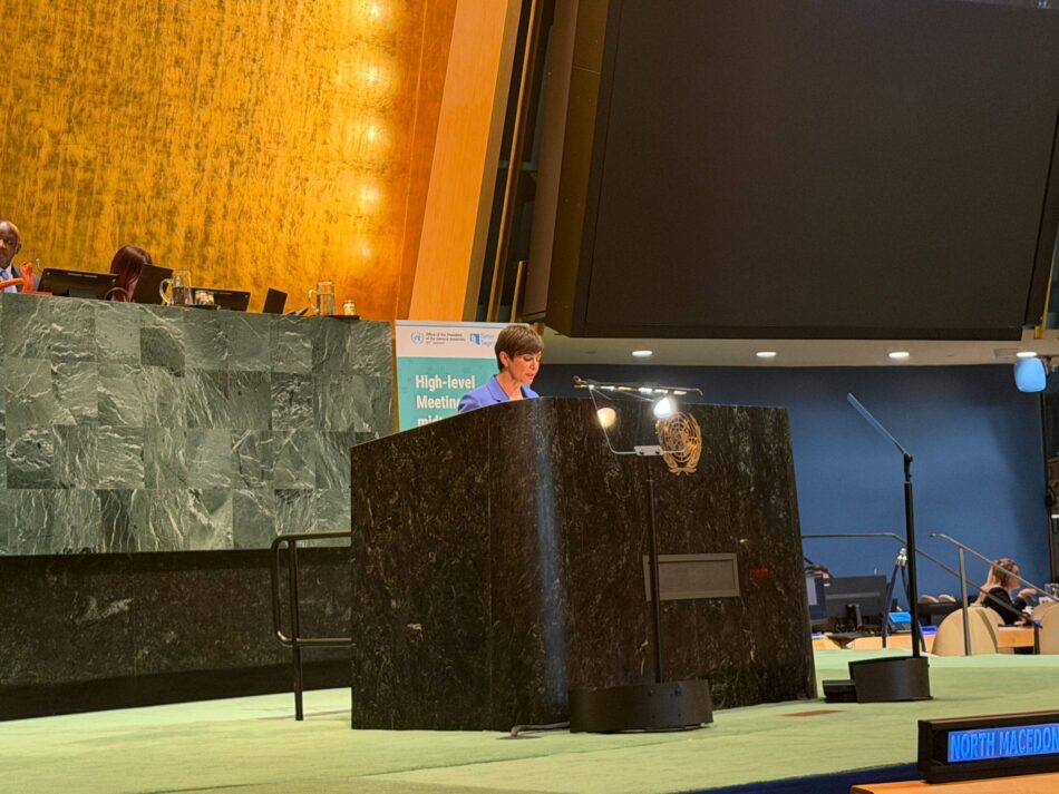 Isabel Rodríguez reclama en la ONU acelerar una Nueva Agenda Urbana “basada en la paz y la convivencia” frente a la crisis de la vivienda y la emergencia climática: “Nos va la vida en ello”