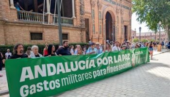 Andalucía reclama políticas públicas de paz frente al rearme impulsado por la OTAN