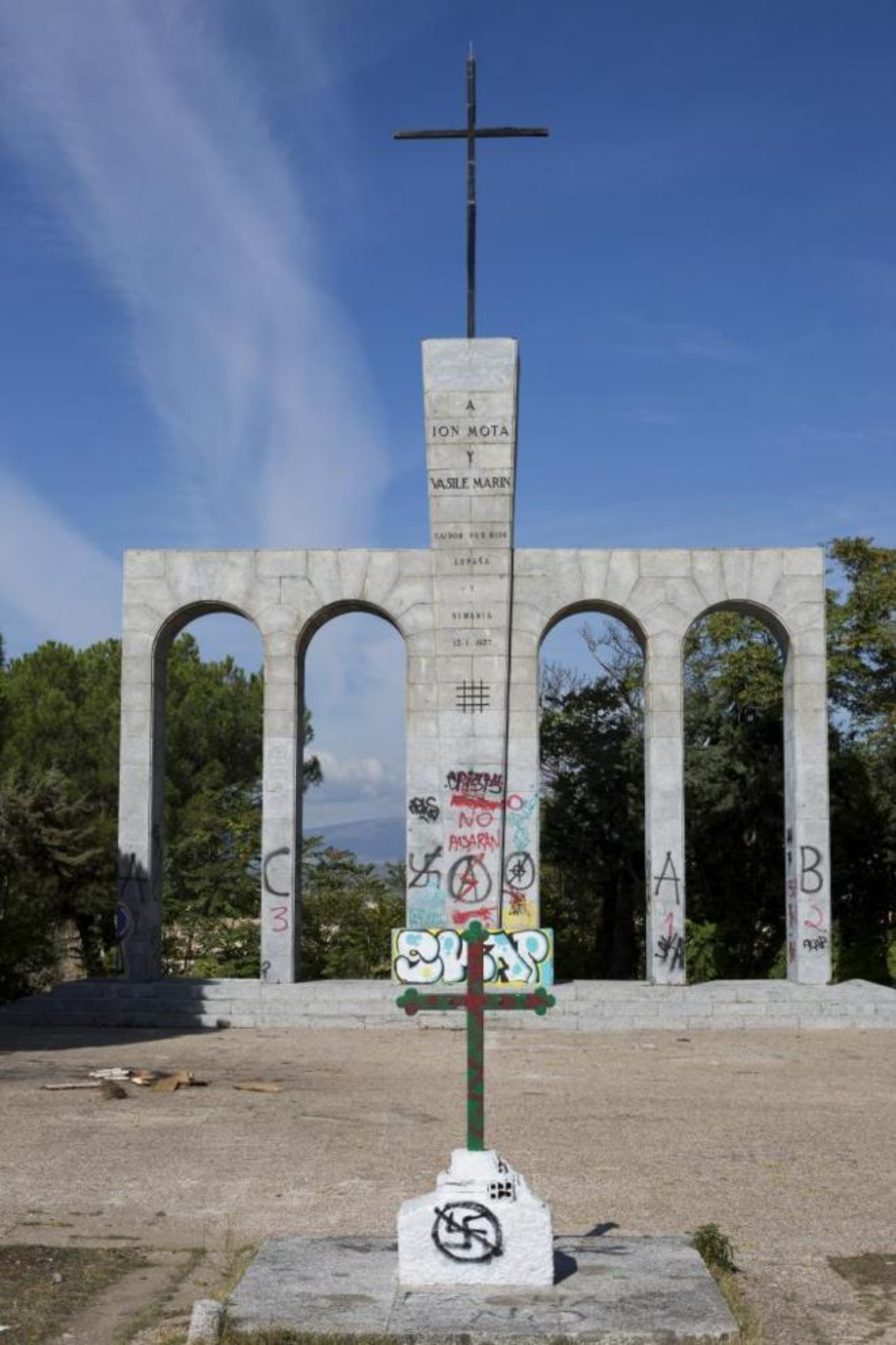 IU Majadahonda valora muy positivamente la decisión de retirar el «monumento a los Rumanos Caídos», de exaltación fascista, en cumplimiento de la Ley de Memoria Democrática