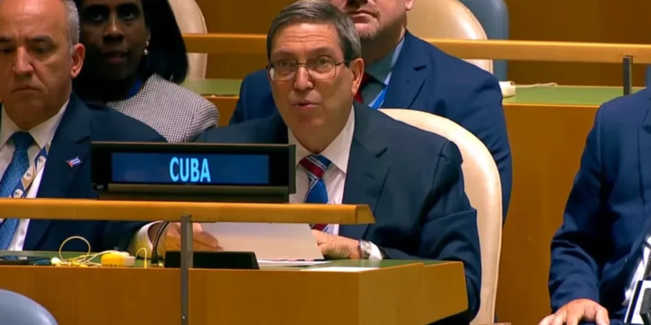 Cuba muestra «tarjeta roja» a EE.UU. y denuncia ante ONU consecuencias del cerco energético