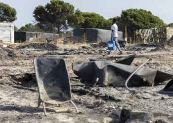 La Mesa Social del Agua de Andalucía denuncia la dramática situación de los asentamientos de migrantes