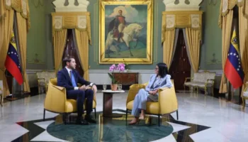 Presidenta (E) de Venezuela apuesta por la diplomacia y exige fin del bloqueo