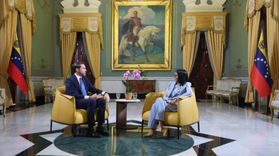 Presidenta Delcy Rodríguez apuesta por la diplomacia y exige fin del bloqueo de EE.UU. a Venezuela