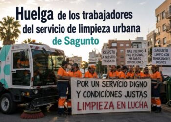 Las trabajadoras de limpieza urbana de Sagunto (Valencia) deciden ir a la huelga