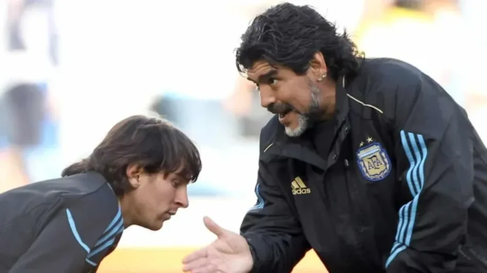 Messi dedica a Maradona el triunfo ante Inglaterra