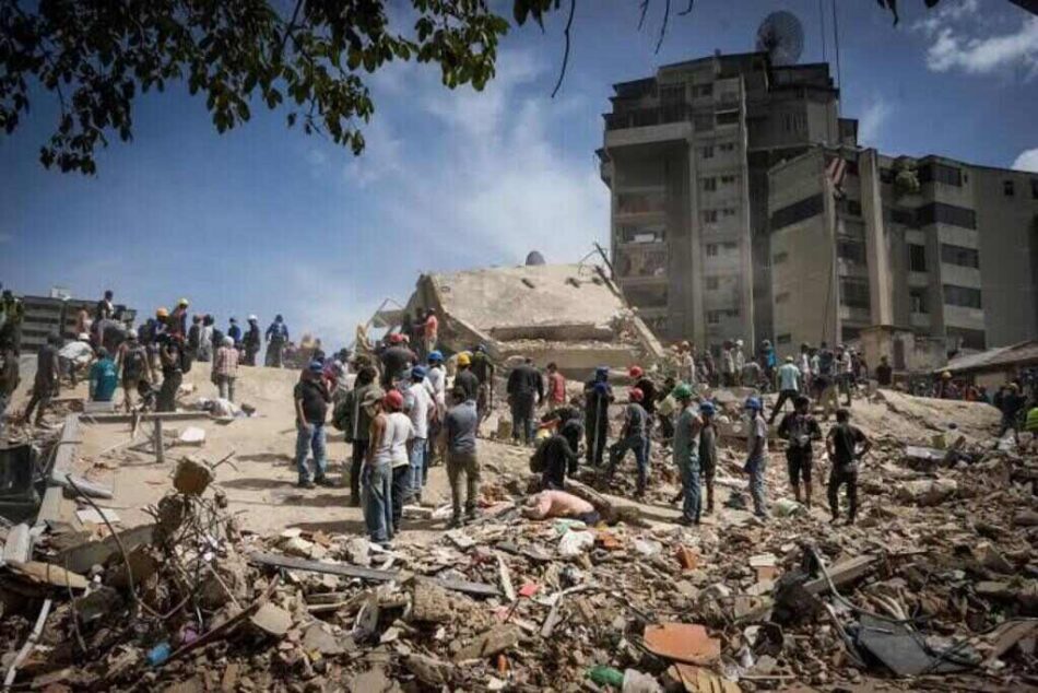 Las víctimas del terremoto alcanzan la cifra de 2.646 muertos y 12.666 heridos en Venezuela