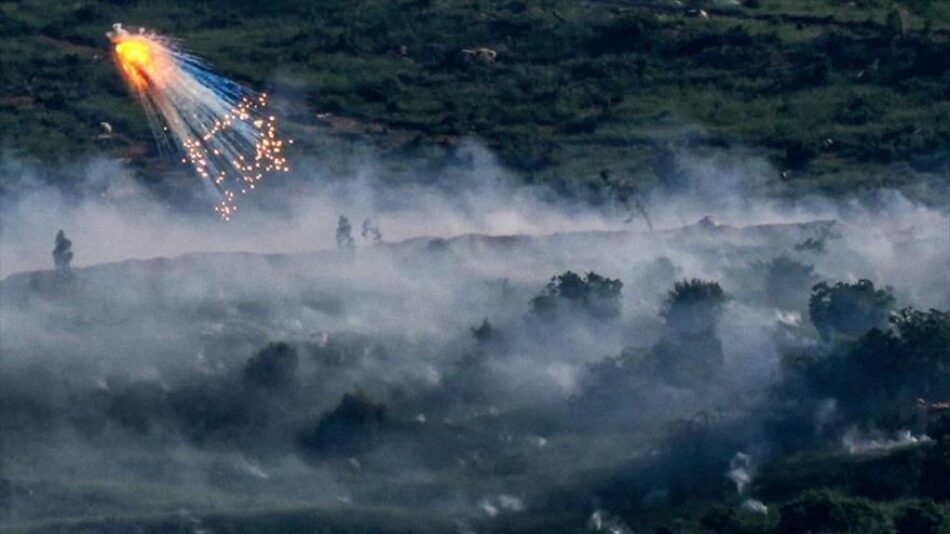 Israel ataca el sur del Líbano con bombas de fósforo