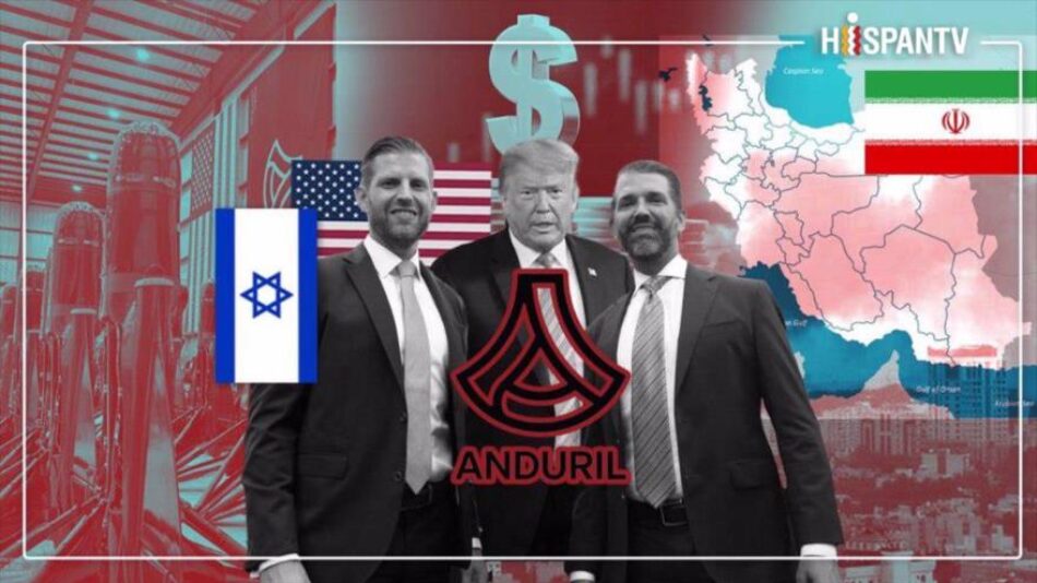 Ganancias extraordinarias de Anduril con guerra contra Irán; vínculos de familia Trump con empresa armamentística