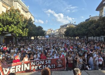 12.000 persoas claman en Verín por unha sanidade pública de calidade, próxima e sen esperas na comarca