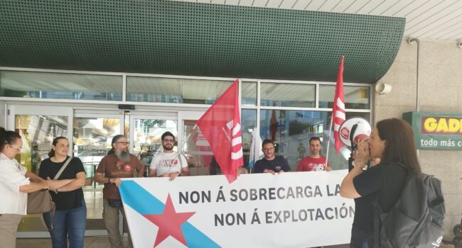 CIG-Servizos mobilízase en cidades e vilas porque “sen persoal non hai comercio e sen condicións dignas non hai futuro”