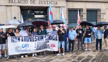 A CIG-Industria de Ourense mobilízase no SMAC contra a represión sindical e laboral