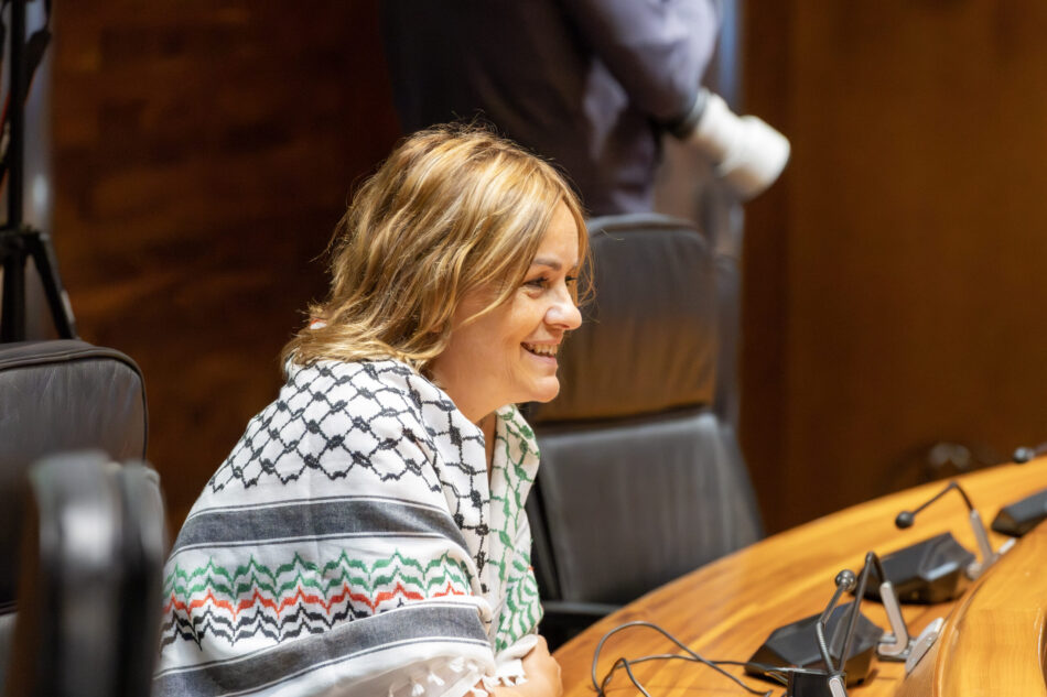 Covadonga Tomé presentará una iniciativa para asegurar que los derechos humanos y de los menores queden blindados institucionalmente