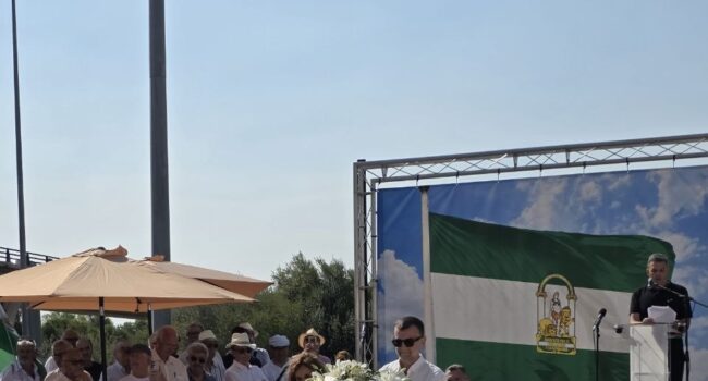 Antonio Maíllo, en el acto de homenaje a Blas Infante: “Ha empezado la cuenta atrás del gobierno de derecha y extrema derecha en Andalucía”