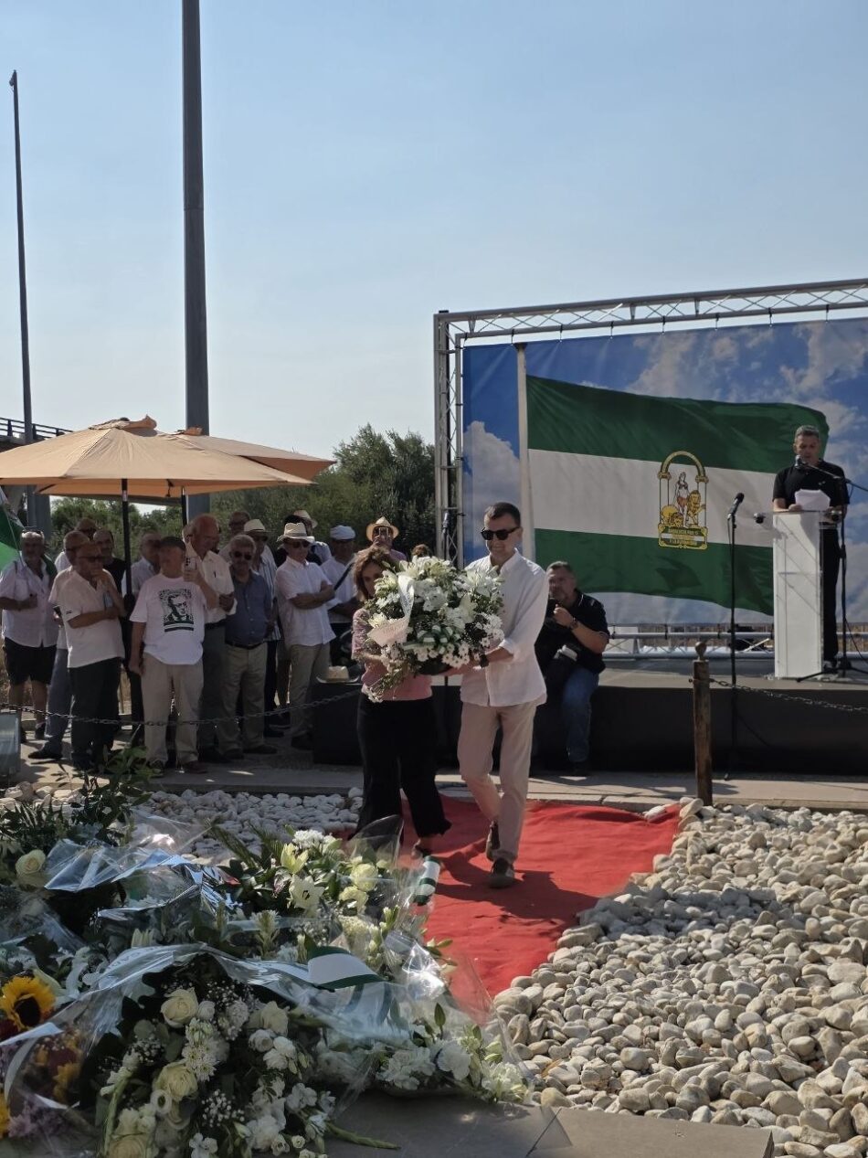 Antonio Maíllo, en el acto de homenaje a Blas Infante: “Ha empezado la cuenta atrás del gobierno de derecha y extrema derecha en Andalucía”