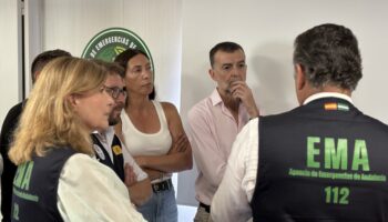 Antonio Maíllo reclama un Plan de Empleo para las zonas quemadas en Huelva y denuncia la precariedad del INFOCA