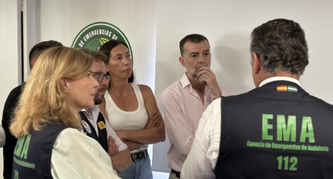 Antonio Maíllo reclama un Plan de Empleo para las zonas quemadas en Huelva y denuncia la precariedad del INFOCA