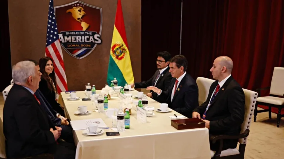 Revelan fotos de Rodrigo Paz con Fernando Cerimedo en cumbre de Trump