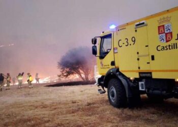 CCOO CyL considera que el uso indiscriminado de convoyes de extinción de incendios forestales demuestra que el operativo está sobrepasado