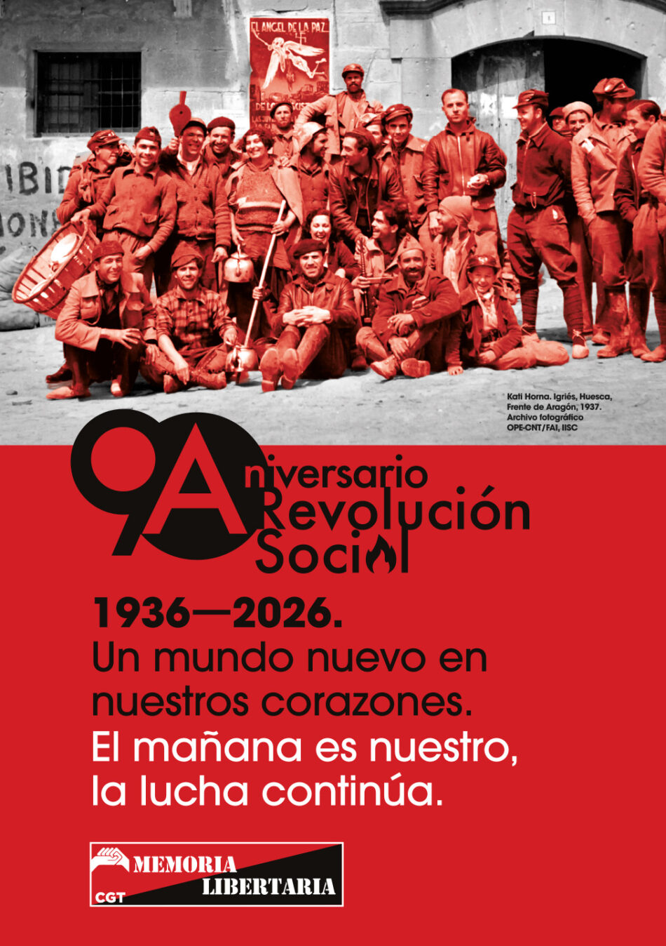 Manifiesto de la CGT, 90 años de la Revolución Social