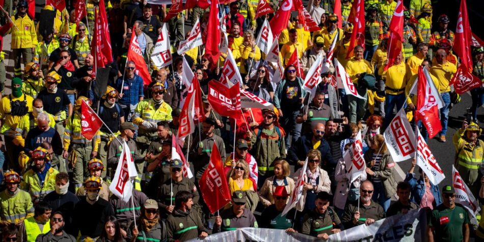 CCOO: «Incendios forestales: el necesario reconocimiento profesional y la mejora de las condiciones en el sector»