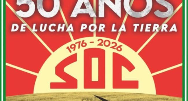 Marinaleda se vuelca con el 50 aniversario del Sindicato de Obreros del Campo (SOC): Medio siglo de lucha por la tierra y la dignidad jornalera