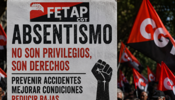 FETAP-CGT desmonta el discurso sobre el absentismo laboral con datos oficiales
